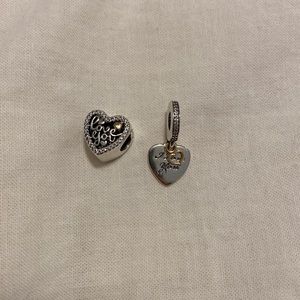 Pandora love charms